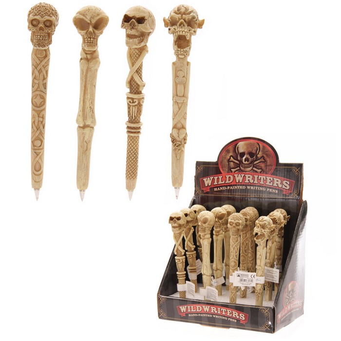 Novelty Skull Pen - Great Gift.